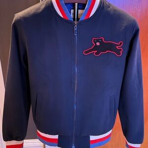 Gucci Navy Jacket with Red and Blue Trim